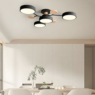 Moderní LED Lustr Do Obývacího Pokoje | Vícebodové Stropní Svítidlo