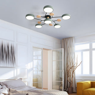 Moderní LED Lustr Do Obývacího Pokoje | Vícebodové Stropní Svítidlo