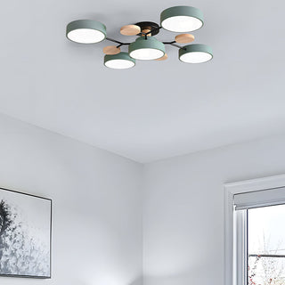 Moderní LED Lustr Do Obývacího Pokoje | Vícebodové Stropní Svítidlo