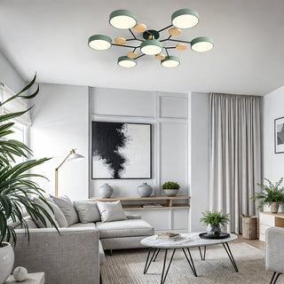 Moderní LED Lustr Do Obývacího Pokoje | Vícebodové Stropní Svítidlo