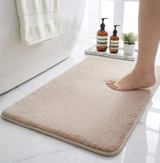 Tapis de bain antidérapant rectangulaire pour salle de bain