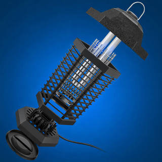 Elektrická lampa na hmyz na léto