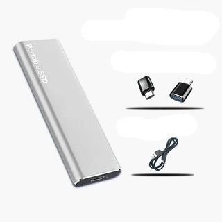 External fast 4TB SSD hard drive
