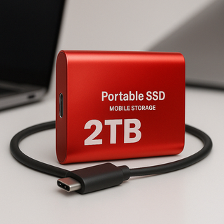 External Portable SSD Hard Drive 2TB