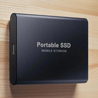External portable fast SSD hard drive