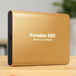 External portable fast SSD hard drive