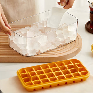 One-click ice mold system for summer