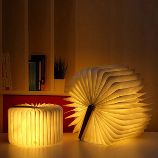 Książkowa lampa LED składana nowoczesna