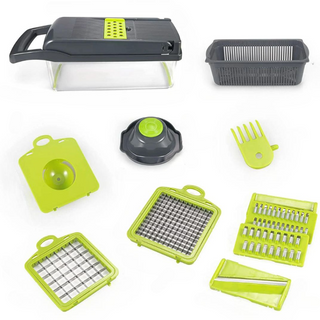 Kráječ zeleniny 18 funkcí zelený do kuchyně