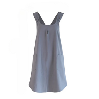 Kuchyňská zástěra v korejském stylu s křížovými zády pro pohodlné vaření