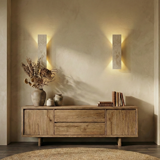 Nowoczesna prostokątna lampa ścienna LED do salonu