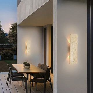 Nowoczesna prostokątna lampa ścienna LED do salonu