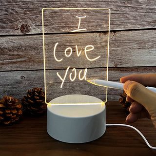 LED lamp for writing board decorative