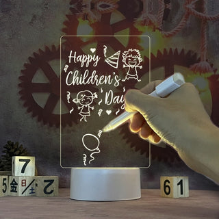 LED lamp for writing board decorative