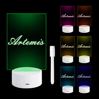 LED lamp for writing board decorative