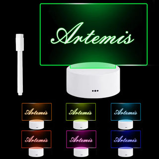 LED lamp for writing board decorative