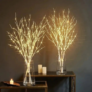 LED světelné větve dekorativní baterie