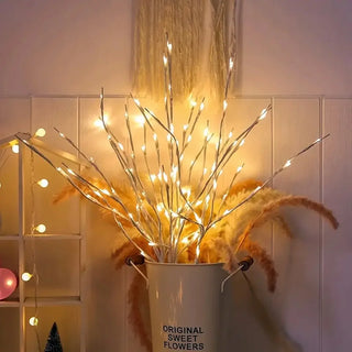LED světelné větve dekorativní baterie