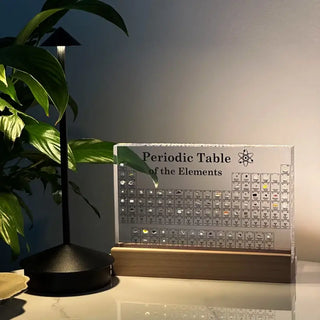 Lampa periodická tabulka LED dekorativní