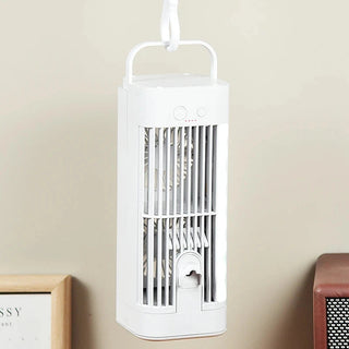 Mini stolní ventilátor přenosný rozprašovací chladicí