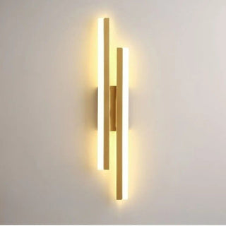 Nástěnné LED světlo moderní vertikální minimalistické
