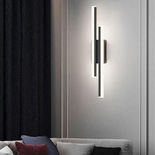 Nástěnné LED světlo moderní vertikální minimalistické