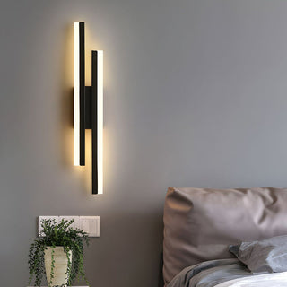 Nástěnné LED světlo moderní vertikální minimalistické