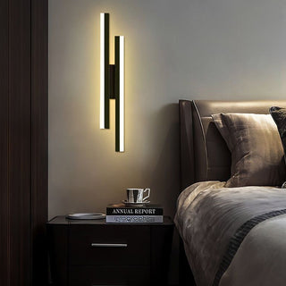 Nástěnné LED světlo moderní vertikální minimalistické