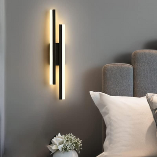 Nástěnné LED světlo moderní vertikální minimalistické