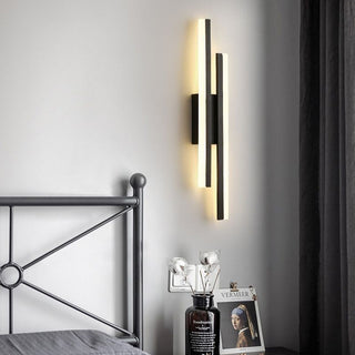 Nástěnné LED světlo moderní vertikální minimalistické
