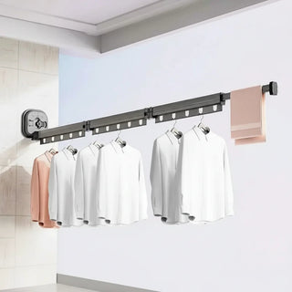 Wall-Mounted Foldable Space-Saving Towel Holder  