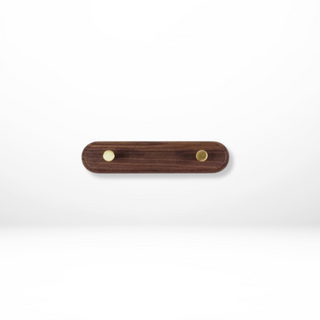 Minimalist wooden wall hook for the hallway