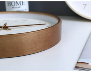 Nowoczesny analogowy zegar ścienny dekoracyjny do wnętrza