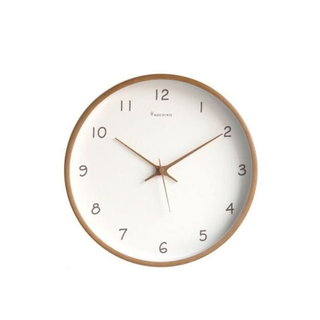 Nowoczesny analogowy zegar ścienny dekoracyjny do wnętrza