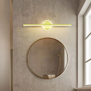 Nástěnná lampa moderní LED minimalistický do koupelny