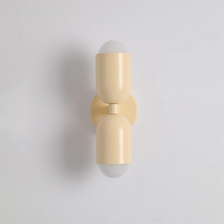 Nástěnná lampa moderní dvojitý cylindr