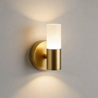 Nowoczesna minimalistyczna elegancka lampa ścienna