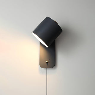 Nástěnné světlo otočný cylindr minimalistické