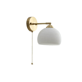 Retro Elegant Ribbed Wall Light
