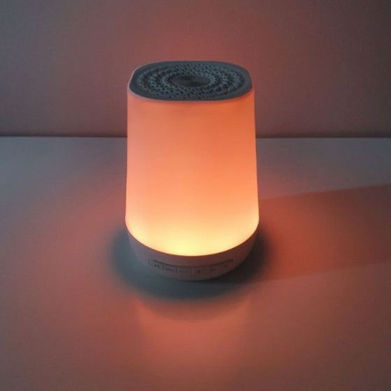 Přístroj na bílý šum s nočním světlem RGB