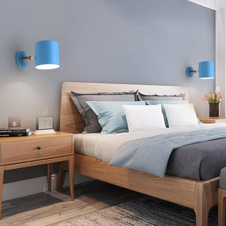 Wewnętrzne Nowoczesne Kinkiet | Obrotowy Czytelniczy LED Cylinder