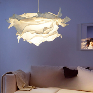 Lustre design floral pour salon