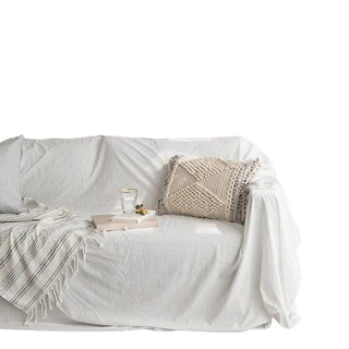 Pokrowiec na kanapę bawełniany nowoczesny dekoracyjny do salonu