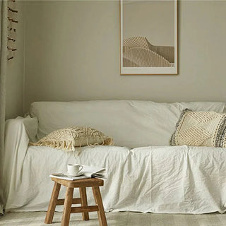 Pokrowiec na kanapę bawełniany nowoczesny dekoracyjny do salonu