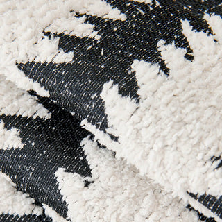 Pokrowiec na sofę nowoczesny falisty design do salonu