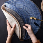 Blue coasters