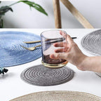 Gray coasters