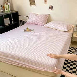 Prześcieradło z gumką minimalistyczne nowoczesne do sypialni