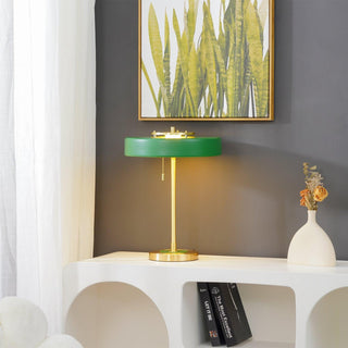 Vnitřní Moderní Stolní Lampa | Retro Kovové LED Stínidlo