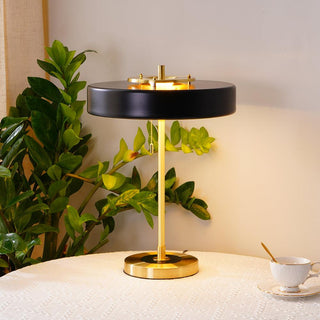 Vnitřní Moderní Stolní Lampa | Retro Kovové LED Stínidlo